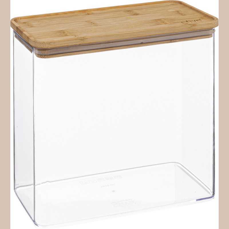 Boite rectangle bambou 3l eske