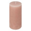 Bougie rond olia blanc 6.8x14