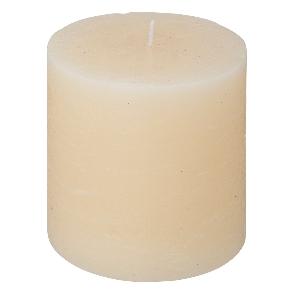 Bougie ronde olia ivoire 10x10