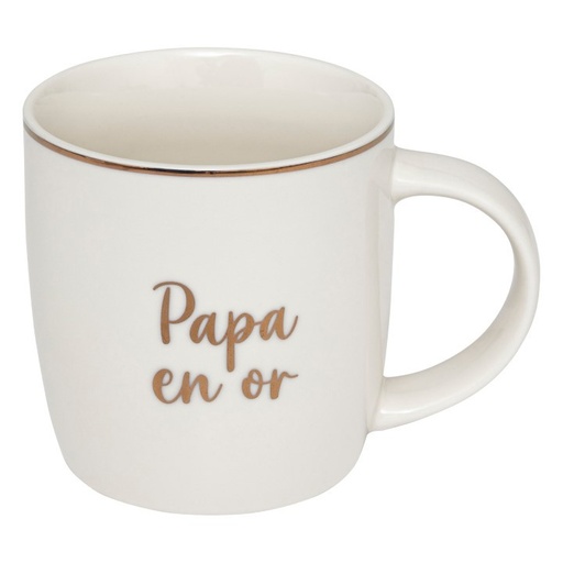 Mug m grand-pere en or 34cl