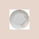 Assiette dessert imprimer  bois de rose d19