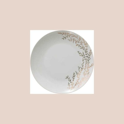 Assiette dessert imprimer  bois de rose d19