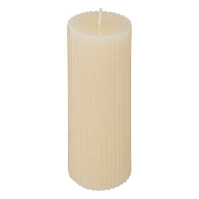 Bougie ronde demi ivoire 5x14