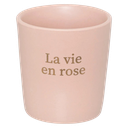 Tasse 44 cl - "la vie en rose"