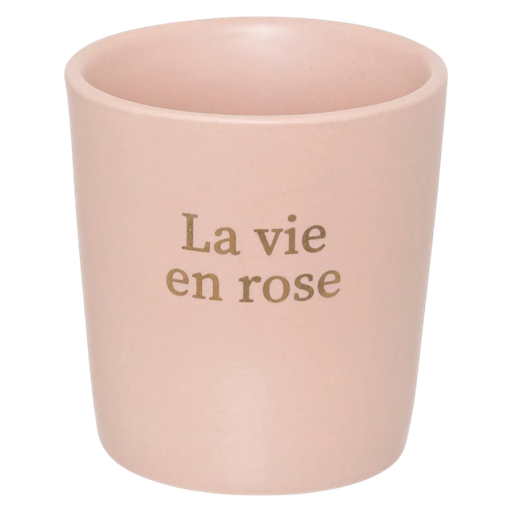 Tasse 44 cl - "la vie en rose"