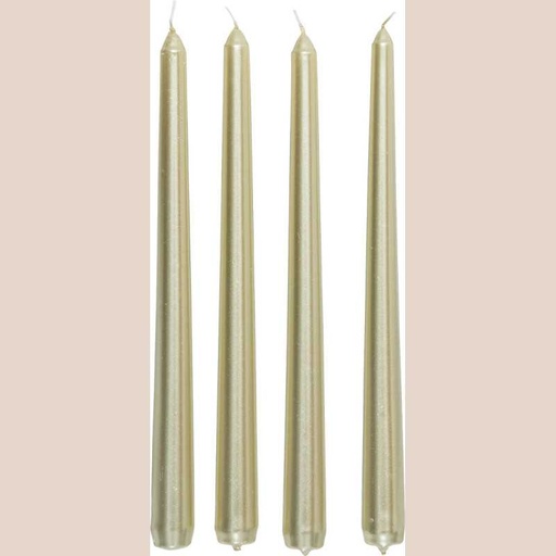 Bougie btn x4 satin or 192g
