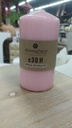 Bougie rond hugo rose 7x13