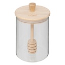 Pot miel ver+bois 0,4l hermet