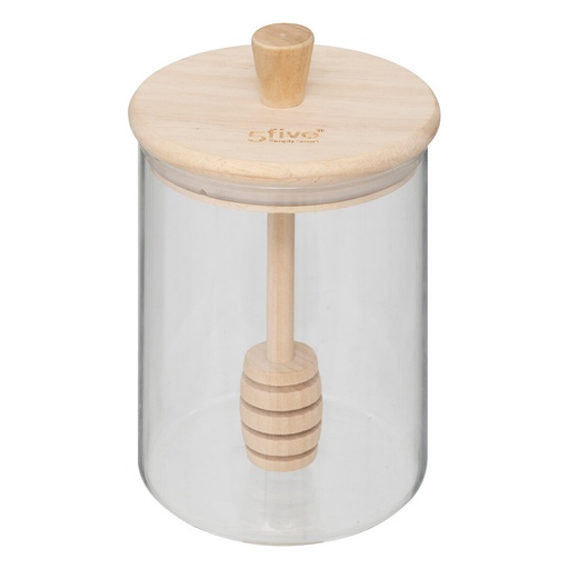 Pot miel ver+bois 0,4l hermet