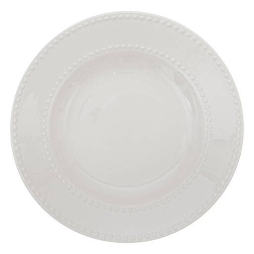 Assiette creuse perle d22