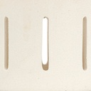 Porte-bougie céramique nuna blanc h11