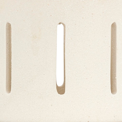 Porte-bougie céramique nuna blanc h11