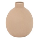 Vase cémarique rily beige - h18