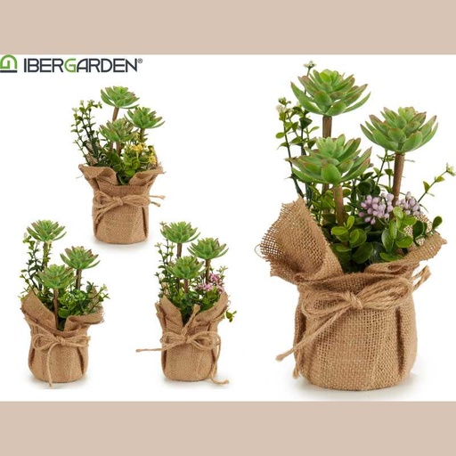 Plante artifi fleurs pot de fleurs sac p