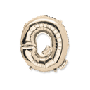 Ballon metal or 36cm lettre q