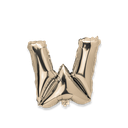 Ballon metal or 36cm lettre w