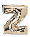 ballon metal or 36cm lettre z