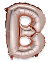  ballon rose gold 36cm lettre b