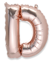  ballon rose gold 36cm lettre d