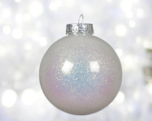 Boule incassable irise paillettes 