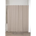 Rideau de douche peva 180x200 cm - beige