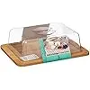 Boite fromage bambou avec couvercle 