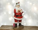Pere noel polyresine figurine 