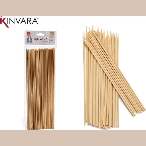 Set 85 brochettes bambou 25cm