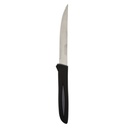 Lot de 6 couteaux a steak design estl noir