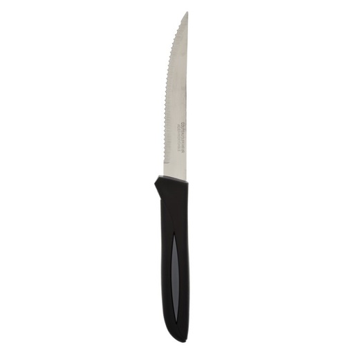 Lot de 6 couteaux a steak design estl noir