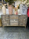 Wdn 2 door 3 drawer sideboard ( buffet bas chevron )