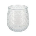 Gobelet verre arrondi - transp.