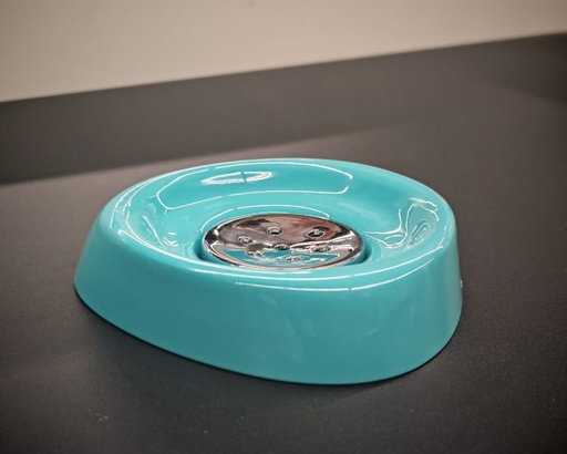 Porte savon conique - vert d eau