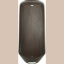 Vase verre poudre brun fonce