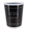 Poubelle pp impr.e 5l - neo retro noir