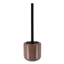 Brosse wc gres laque - caramel