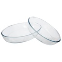 Plat oval verr x2