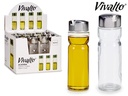 Huilier verre avec bouchon metal
