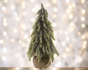 Mini-arbre enneige 27cm intérieur 