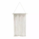 Suspension 58 x 30 cm macrame voyage berbere naturel