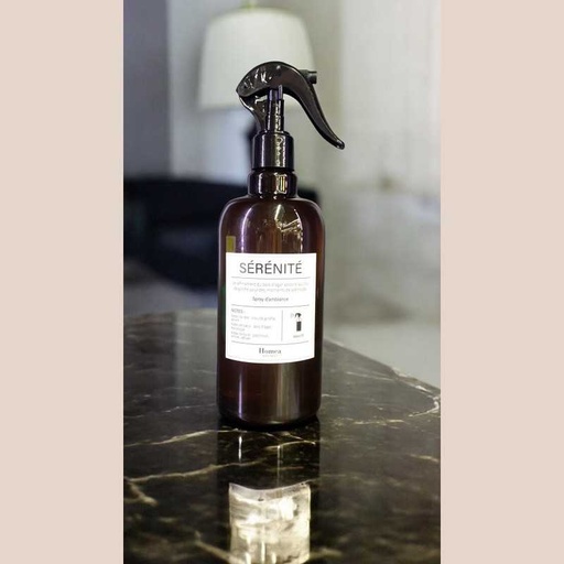 Spray d'ambiance 500ml moderne apothicaire parfum serenite