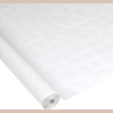Nappe en papier damasse 1,18*50m blanc