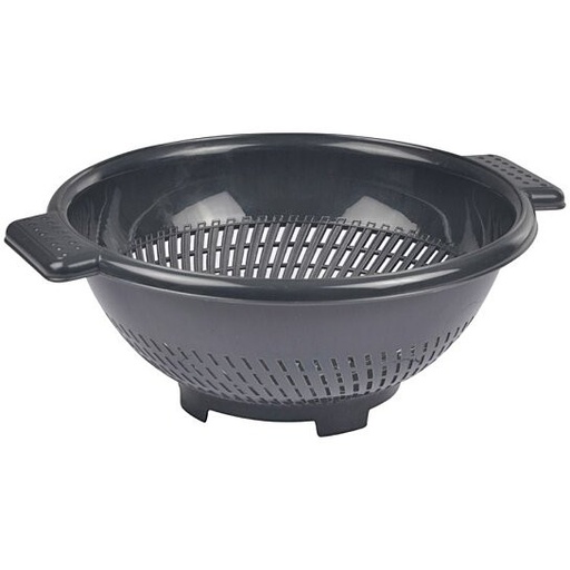 Passoire plastique d25*h10cm anthracite