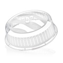 Dome micro-onde accrochable plastique ø26*h9.5cm transparent