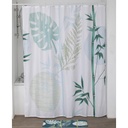 Rideau de douche polyester 180x200 cm - sagano