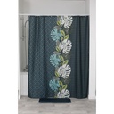 Rideau de douche polyester 180x200 cm - vent d exotisme