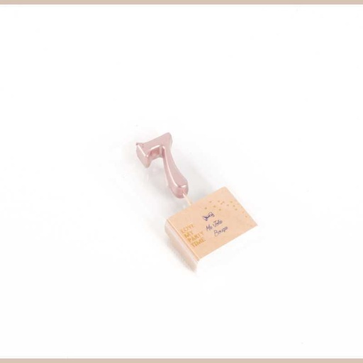  bougie chiffre 7 metal rose gold 4.