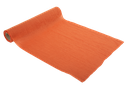 Chemin de table  mousseline orange brulé lavable 28cmx5m
