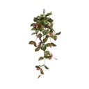 Buisson suspendu plastique verte et mauve
