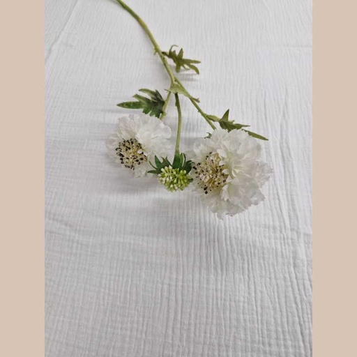 Fleur sur tige polyester